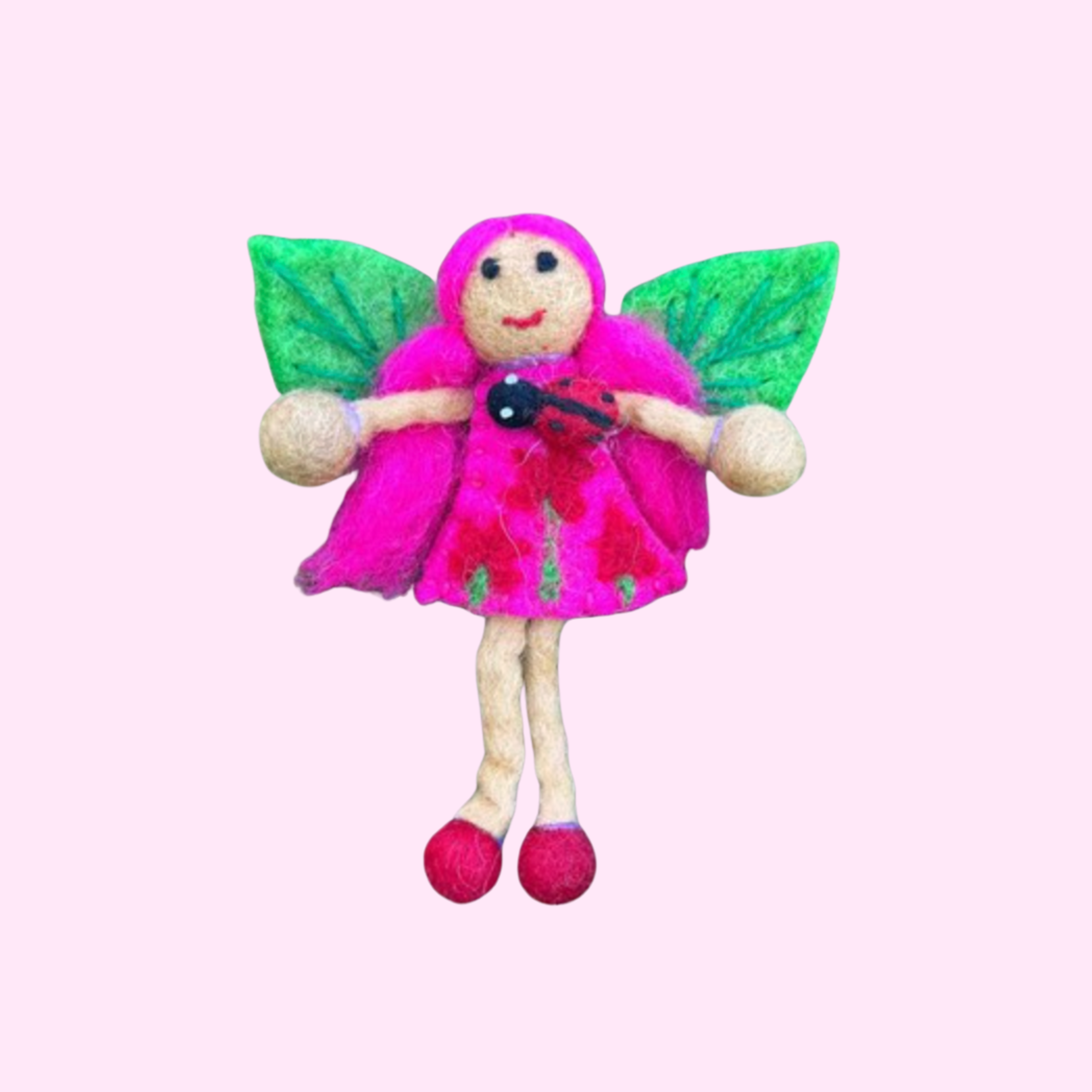 Miss Ladybug Fairy – Himalayan Felt Co