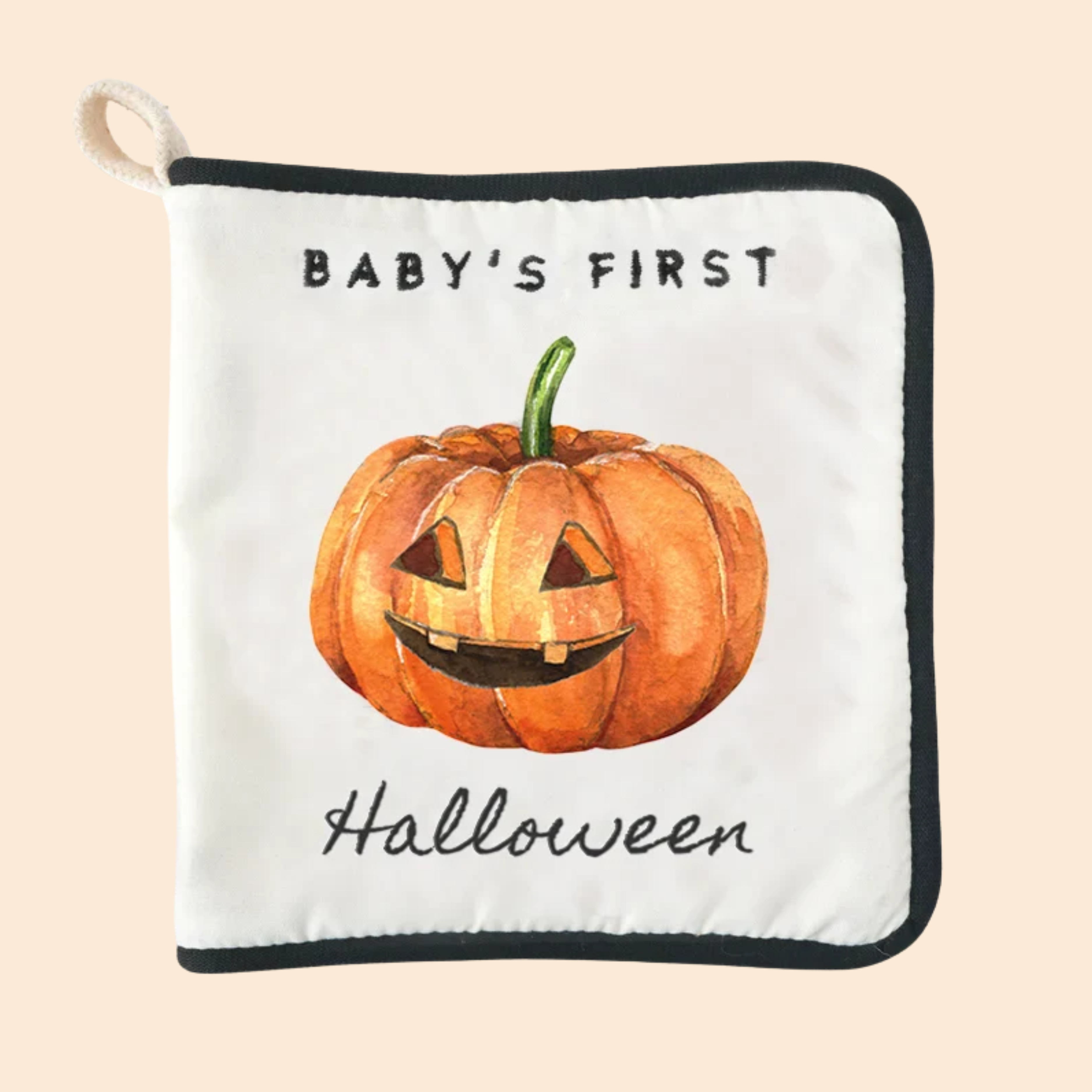 Baby's First Halloween Crinkle Sensory Book - Little Lamb Kind