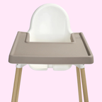 Taupe IKEA Highchair Placemat - Nibble & Rest