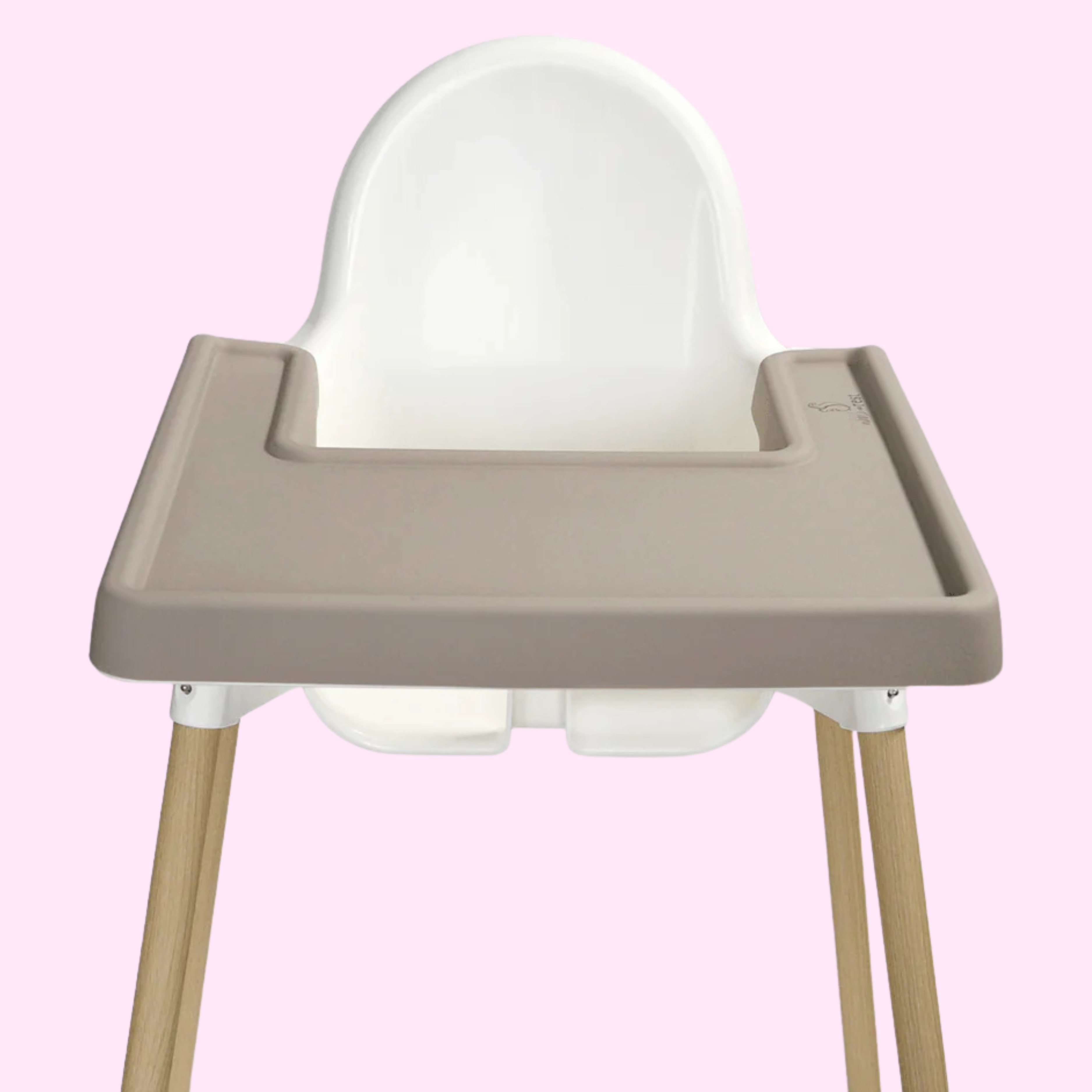 Taupe IKEA Highchair Placemat - Nibble & Rest