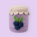 Blueberry Jam Felt Jar - Playtisserie