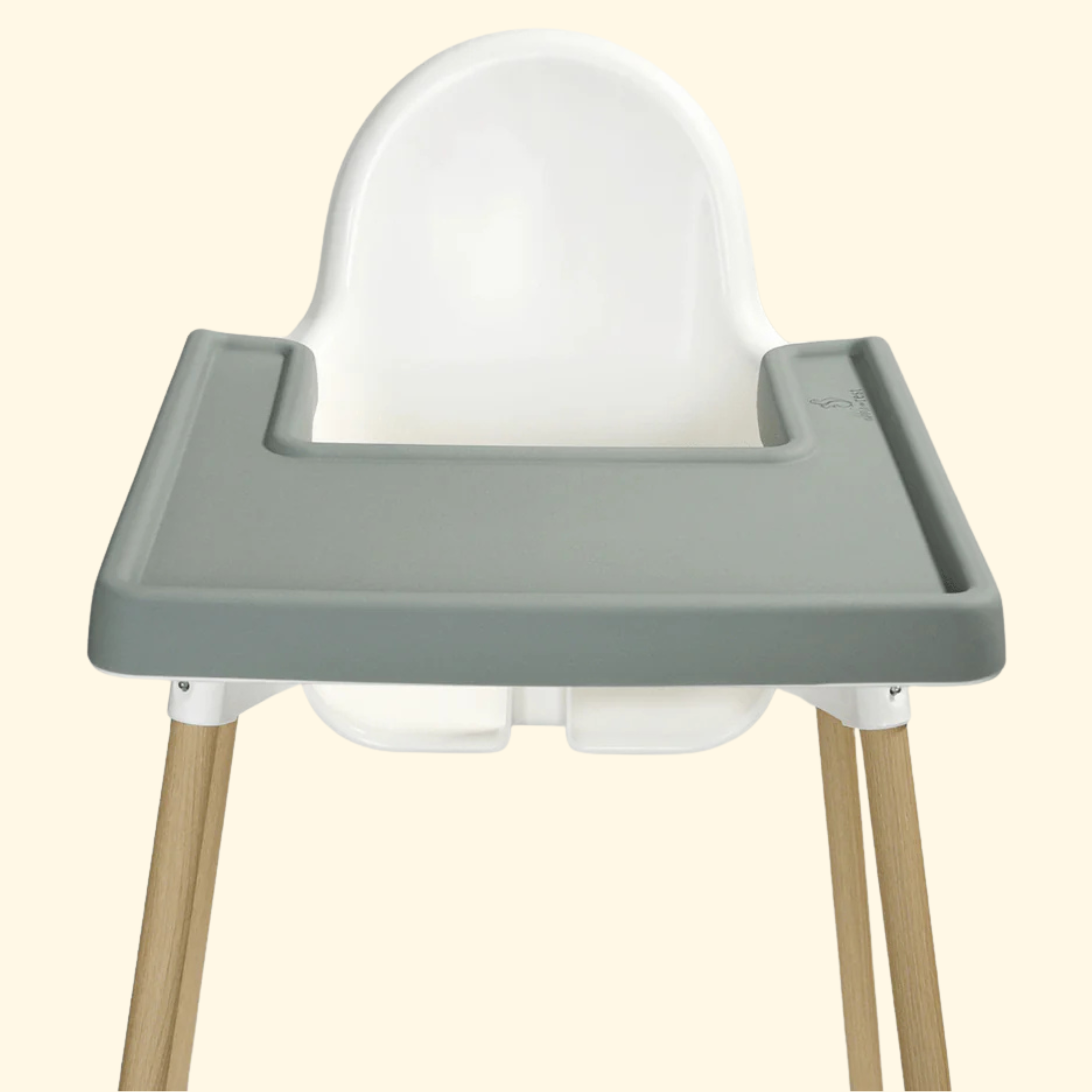 Sage IKEA Highchair Placemat - Nibble & Rest