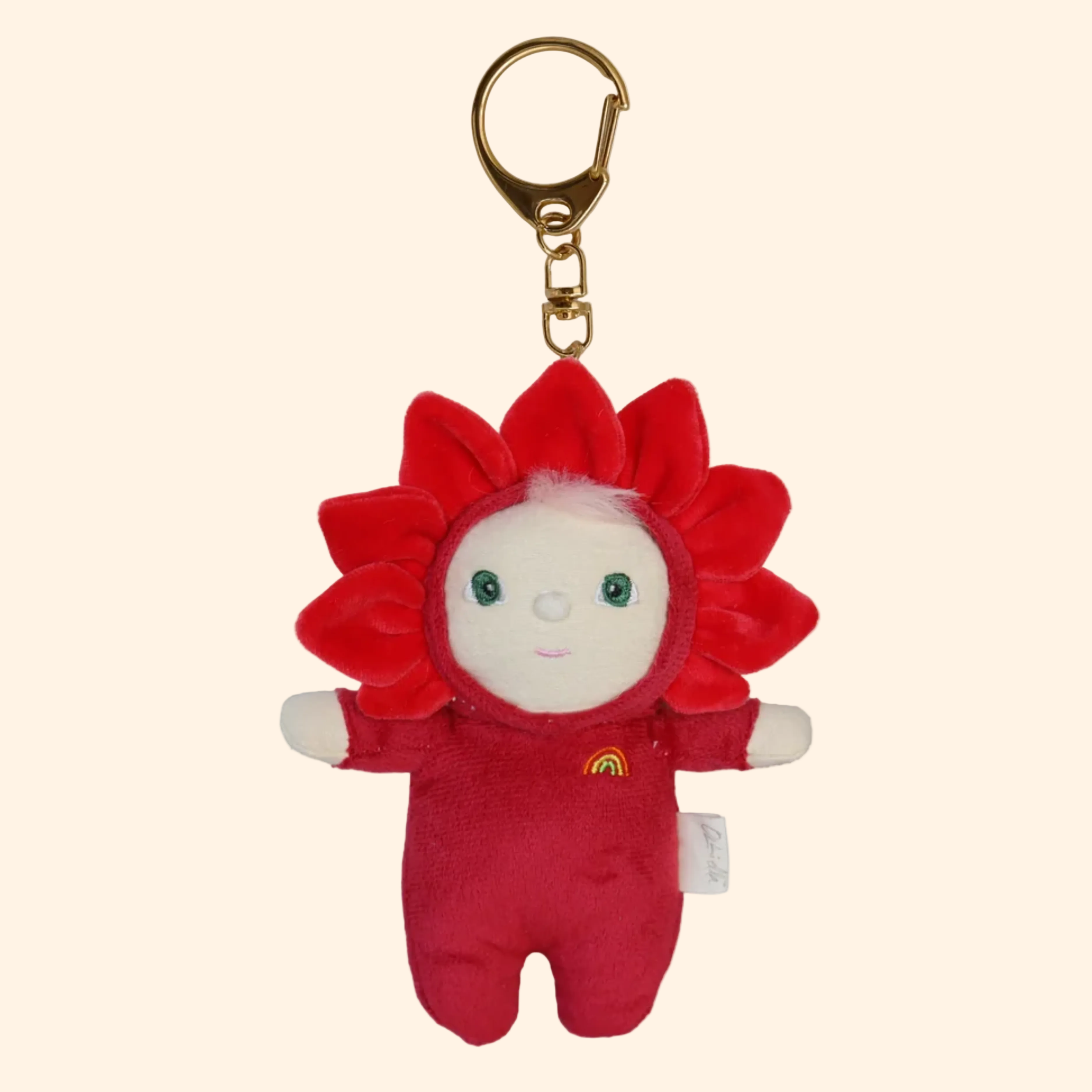 Rose Dinky Bag Charm - Olli Ella