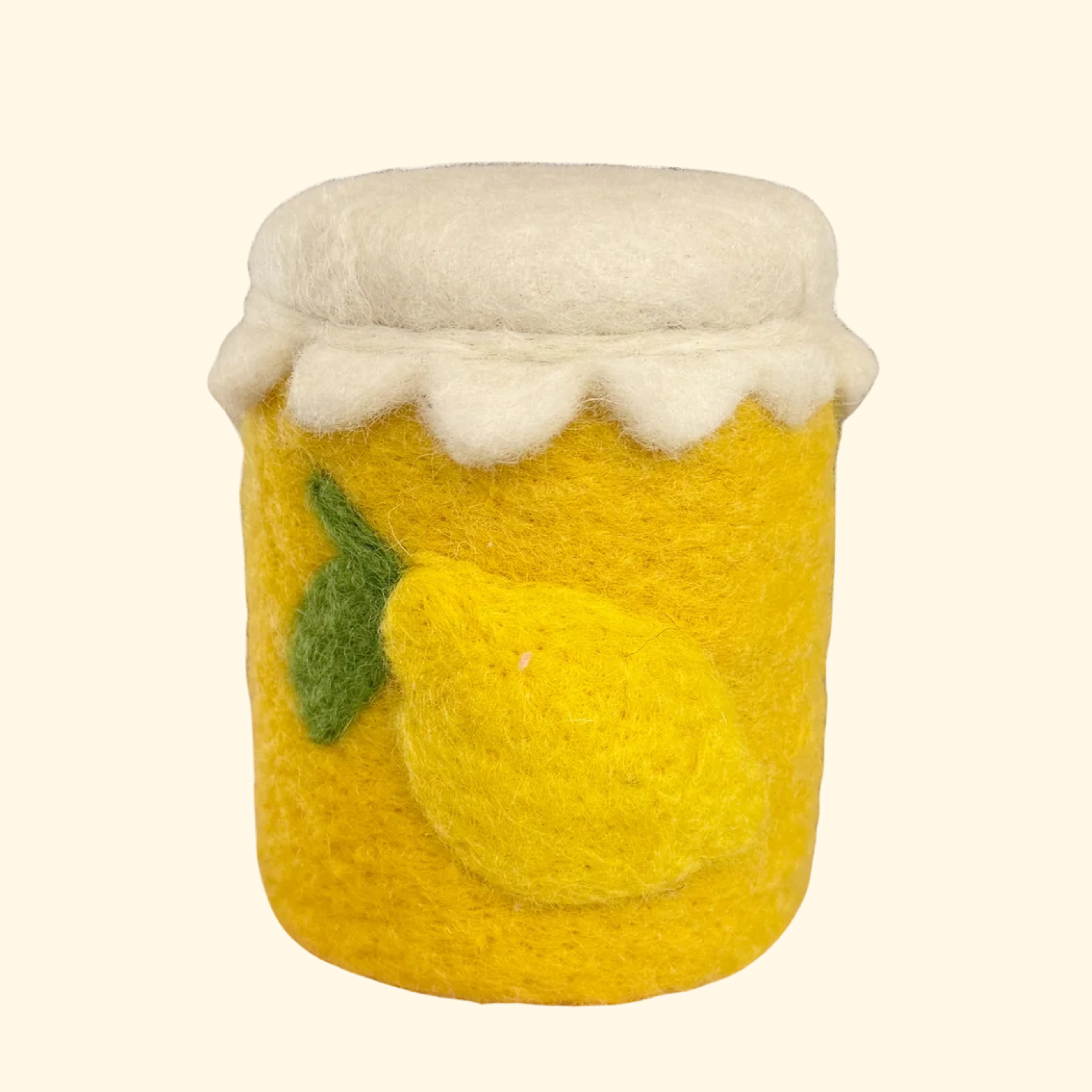 Lemon Curd Felt Jar - Playtisserie