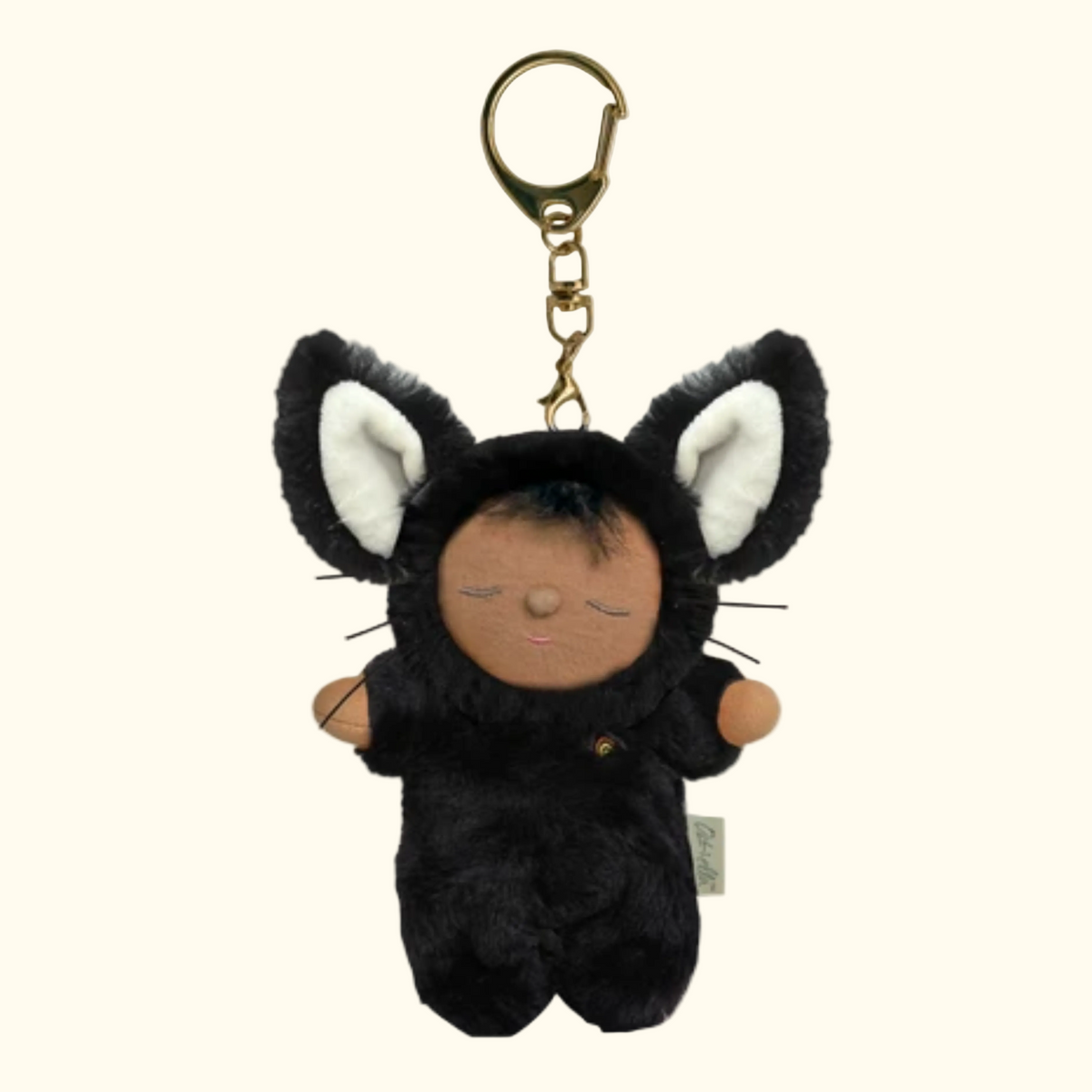 Cat Nox Cozy Dinkum Bag Charm - Olli Ella