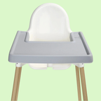 Grey IKEA Highchair Placemat - Nibble & Rest