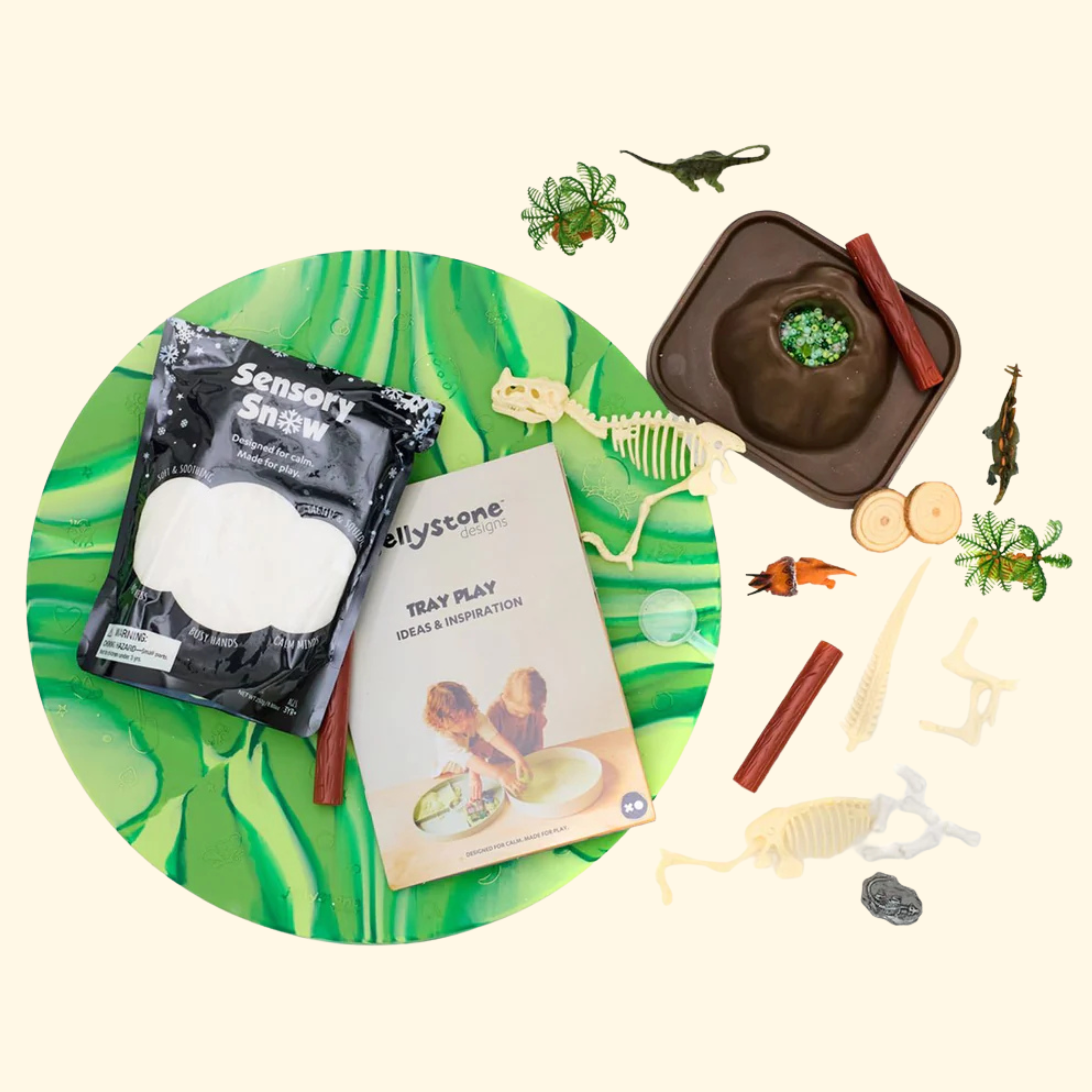 Dino Play Tray Bundle - Jellystone Designs