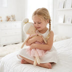 Pale Pink Hearts Lottie Doll - Alimrose