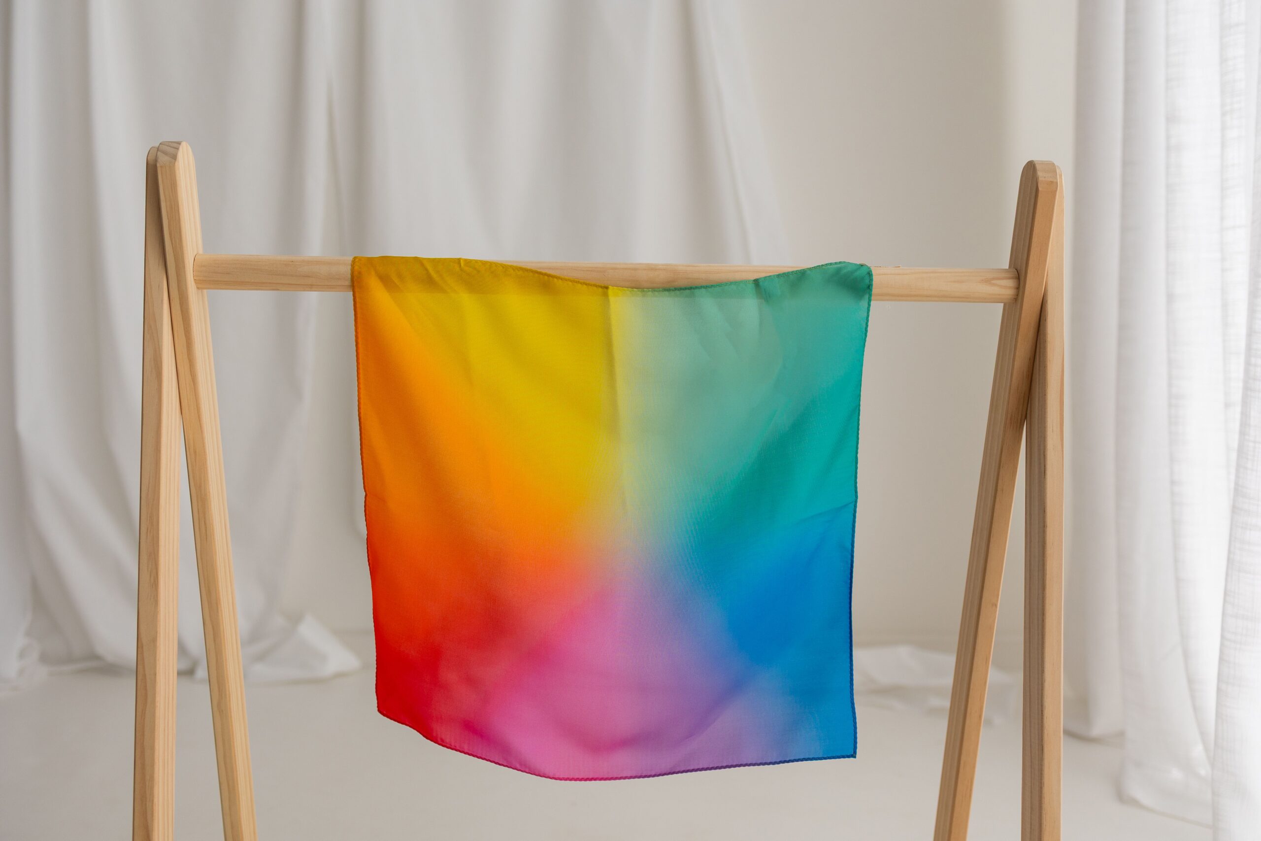 Mini Rainbow Play Silk - Play Silkies