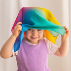 Mini Rainbow Play Silk - Play Silkies