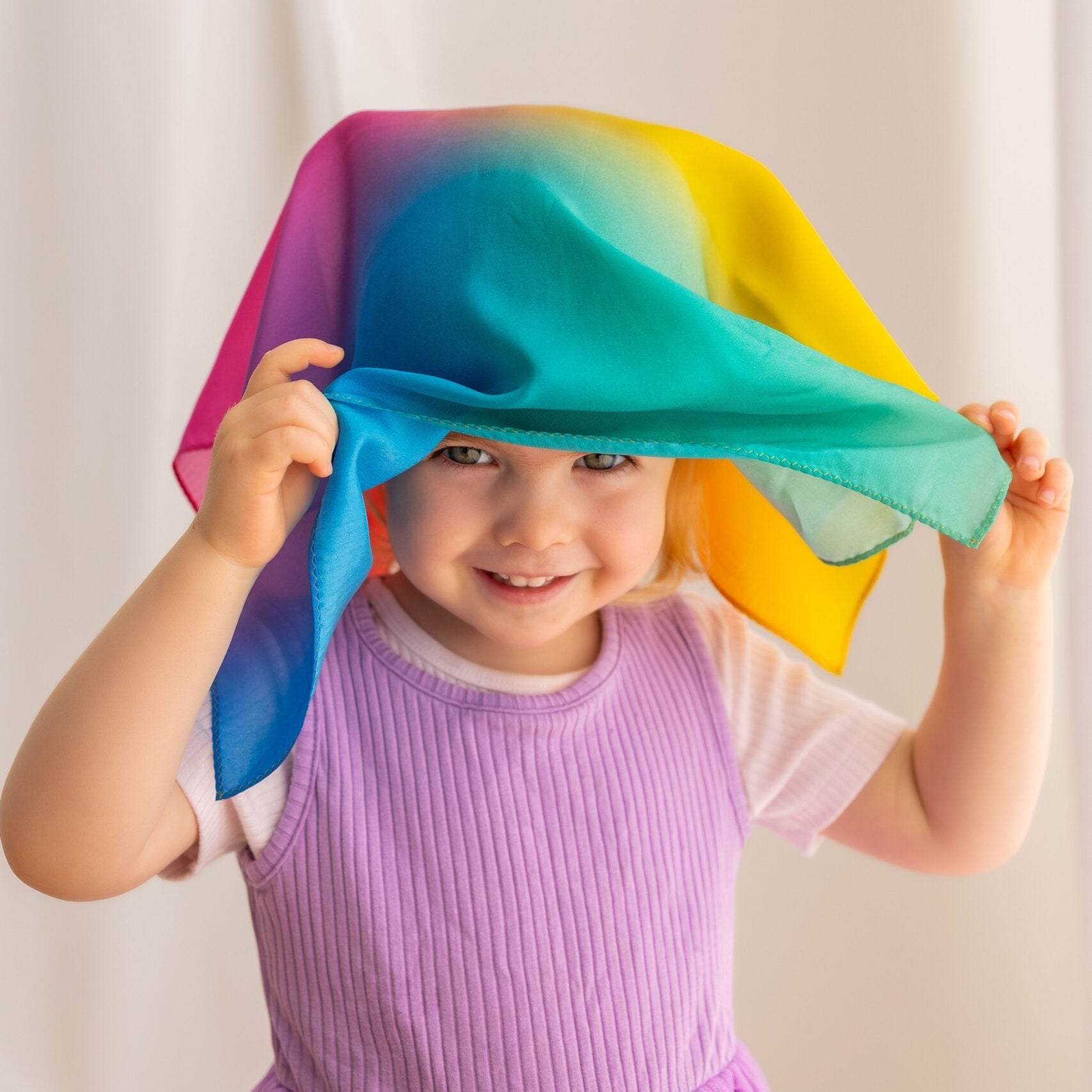 Mini Rainbow Play Silk - Play Silkies