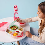 b.box lunch tub used inside a kids lunchbox to store snacks and leftovers