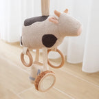 Moo Moo Hanging Rattle Toy - Little Lamb Kind