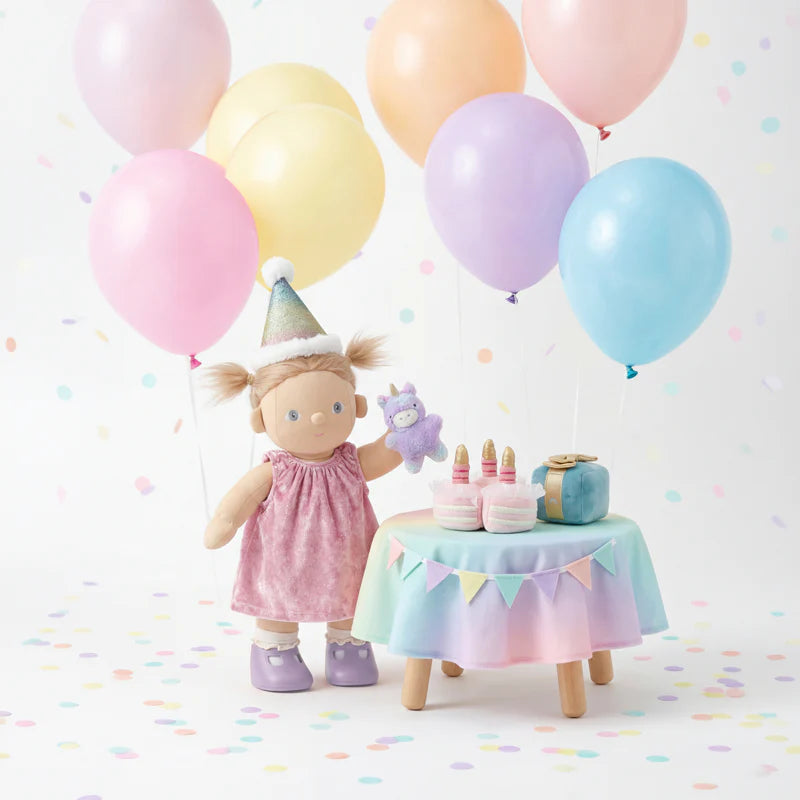 Dinkum Dolls Happy Birthday Set pretend play birthday accessory set