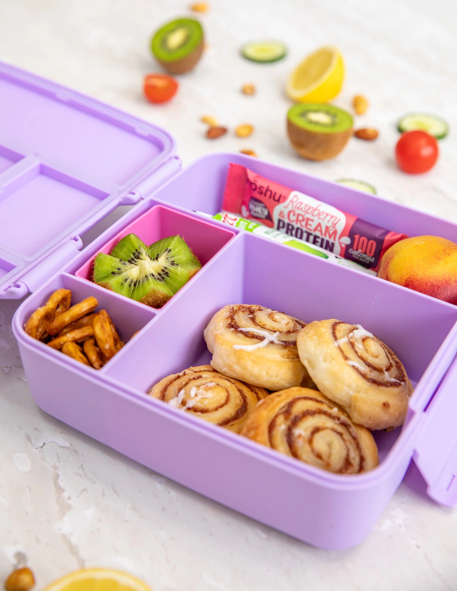 Lilac Feast Lunchbox - Montiico