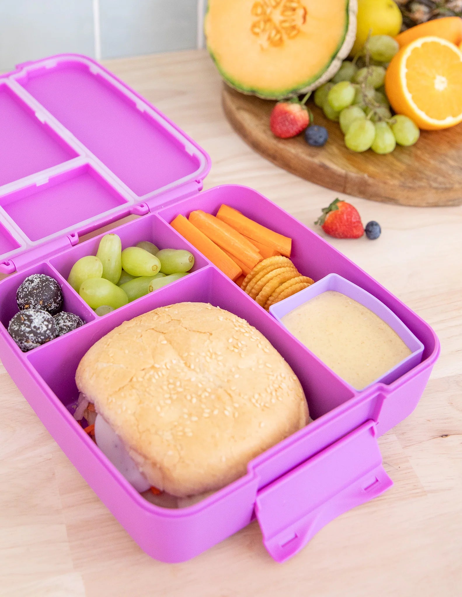 Fuchsia Feast Lunchbox - Montiico