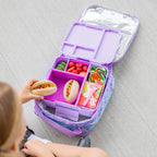 Fuchsia Square Feast Lunchbox Tray - Montiico