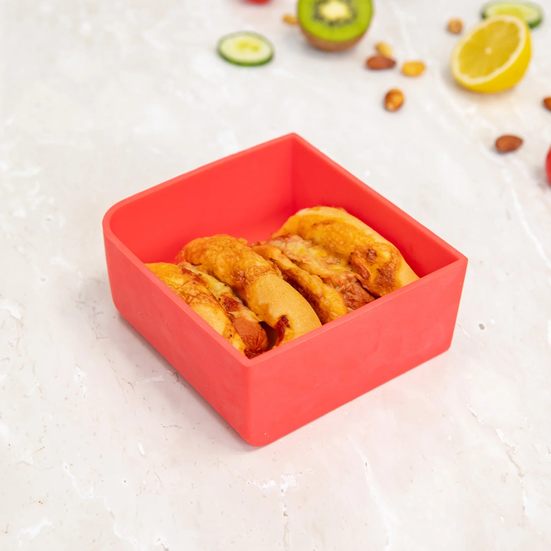 Watermelon Square Feast Lunchbox Tray - Montiico