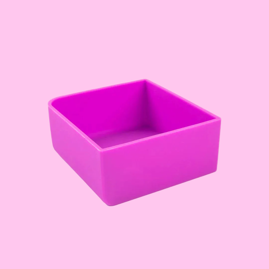 Fuchsia Square Feast Lunchbox Tray - Montiico