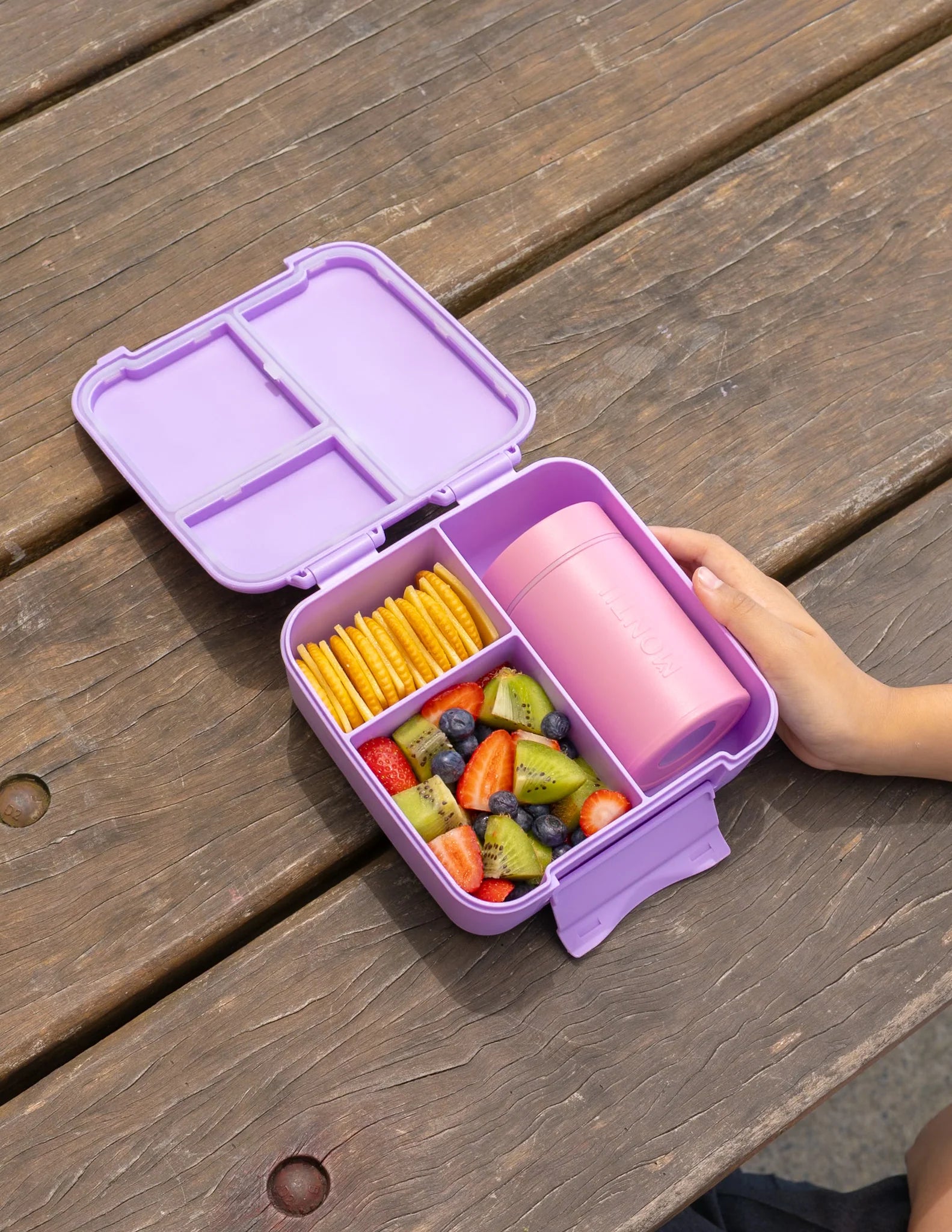 Lilac Bite Lunchbox - Montiico