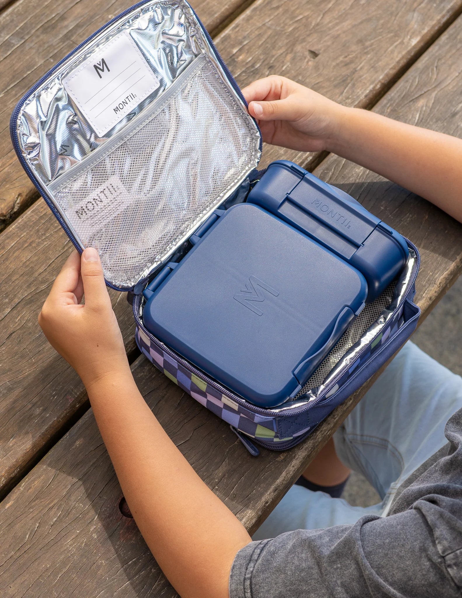Navy Bite Lunchbox - Montiico