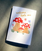 Greeting Card | Welcome Little One Mushroom