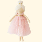 Pale Pink Hearts Lottie Doll - Alimrose