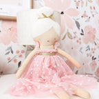 Pale Pink Hearts Lottie Doll - Alimrose
