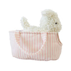 Marshmallow Puppy & Carrier Set - Alimrose
