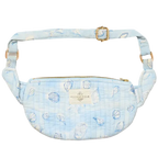 kids crossbody bag for adventures from picnic folk ocean pattern