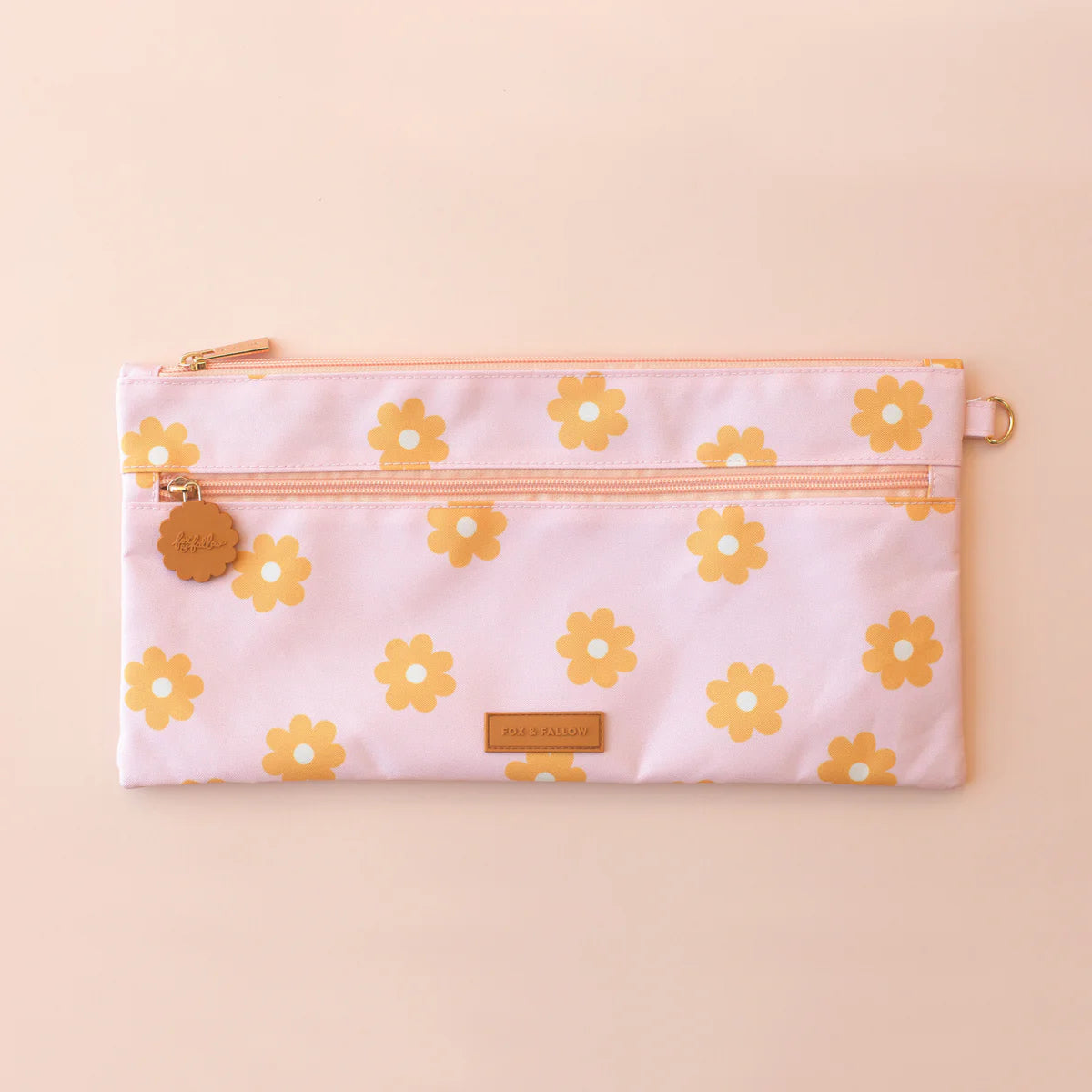 Daisy Chain Large Pencil Case - Fox & Fallow