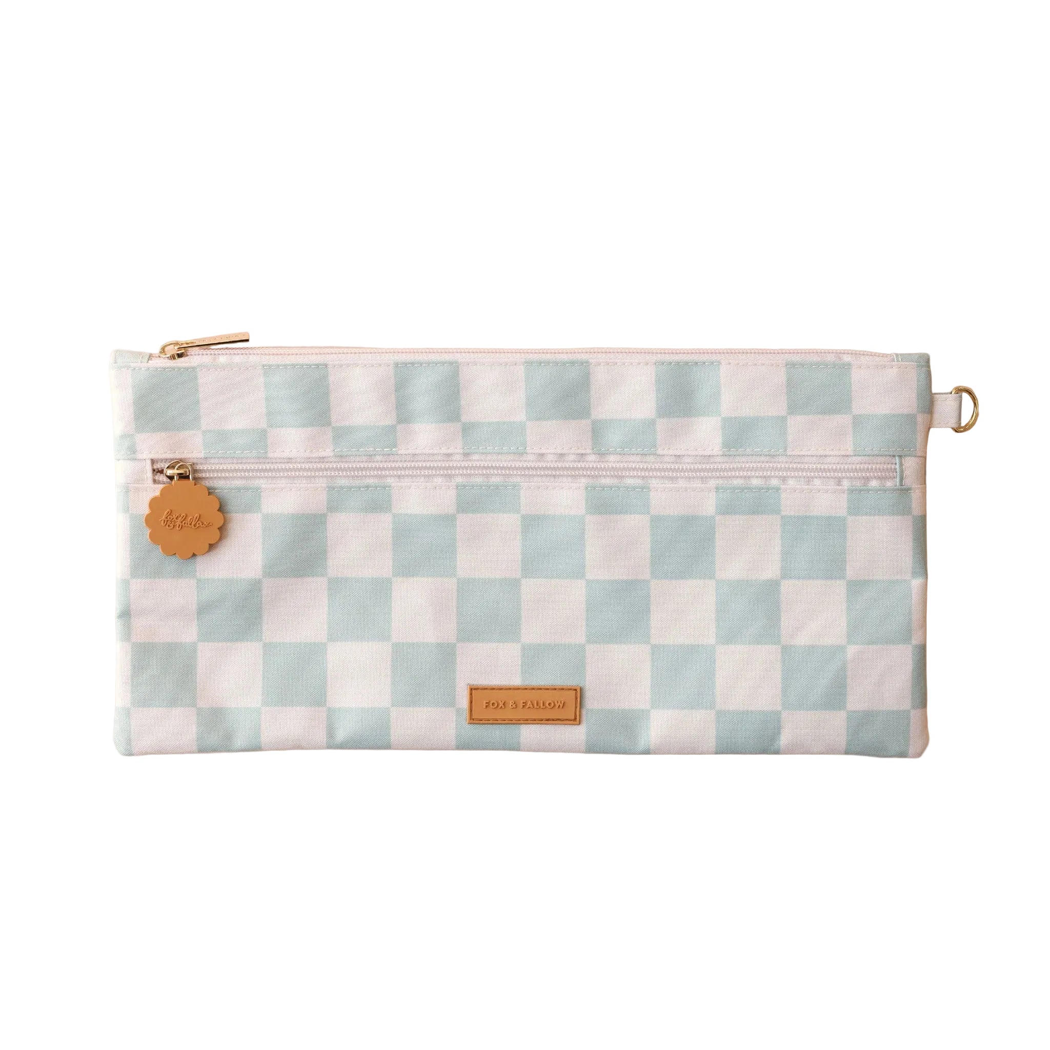 Pencil Case | Sage Check
