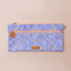 Fox & Fallow large pencil case. Spacious, durable and can be personalised with embroidery, perfect for school, highschool and everyday use. Can also get matching backpack and lunch bag. This print is juniper
