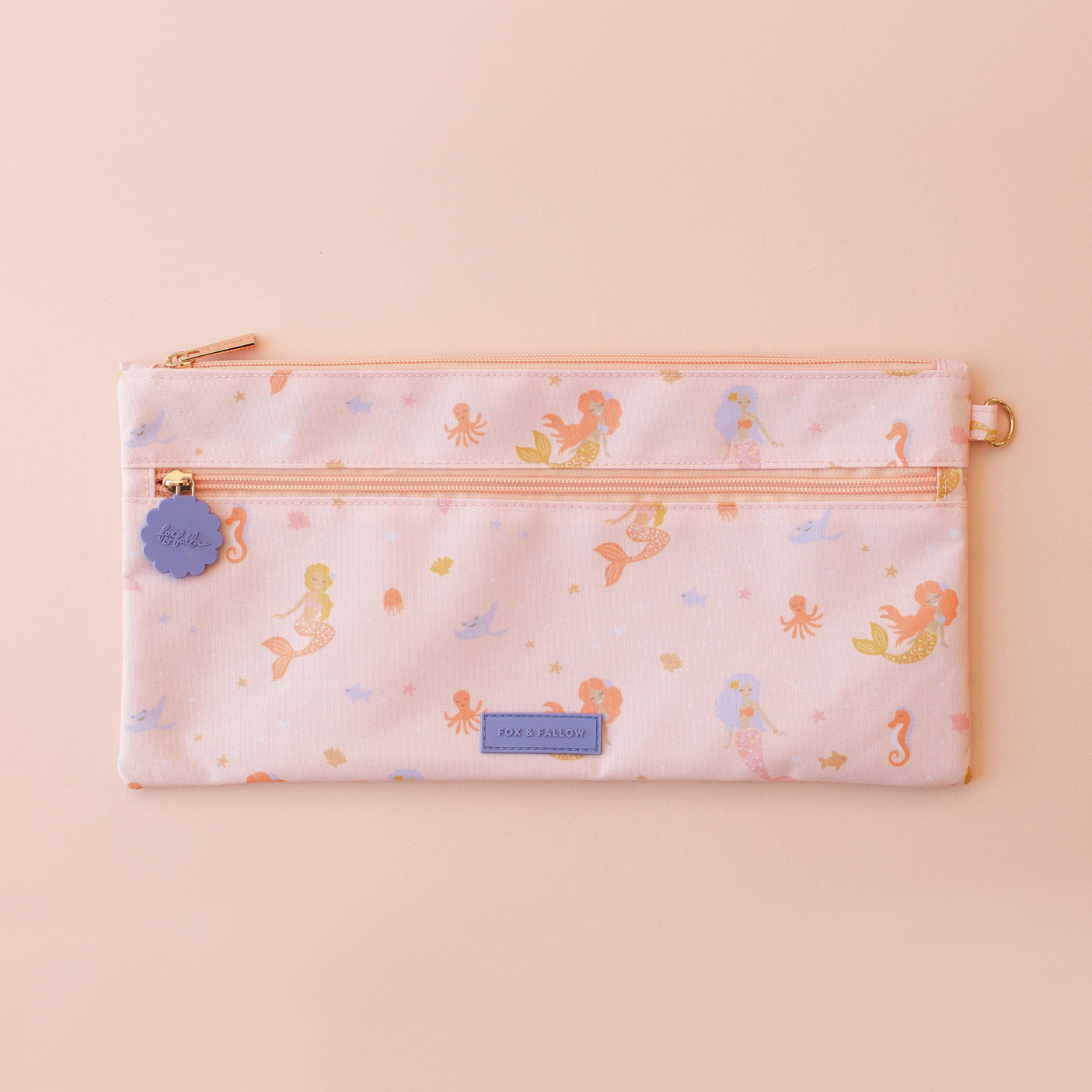Mermaids Large Pencil Case - Fox & Fallow