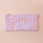 Powder Stripe Large Pencil Case - Fox & Fallow