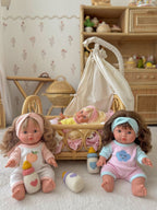 Doll Peaches & Cream Romper Set - SALLI Collective