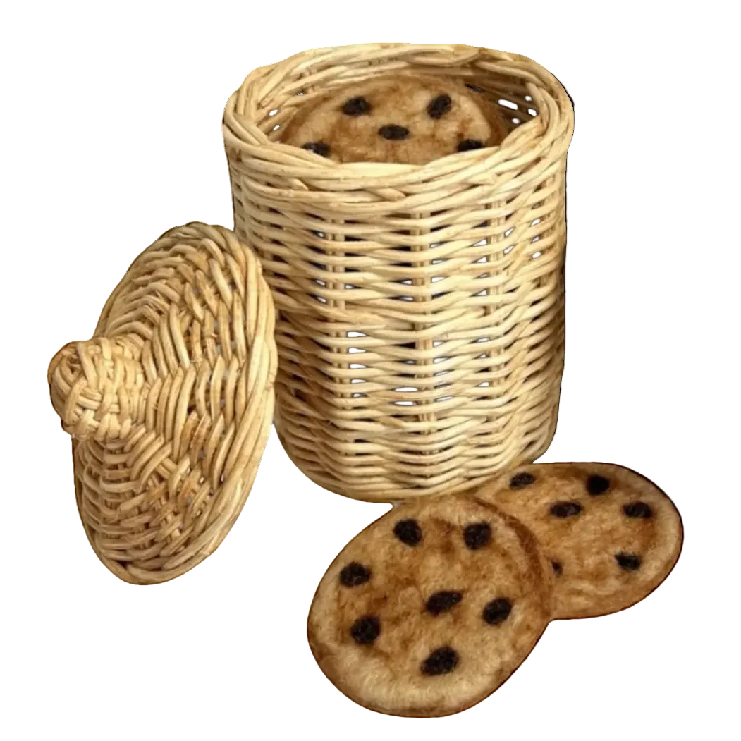Rattan Cookie Jar - Playtisserie