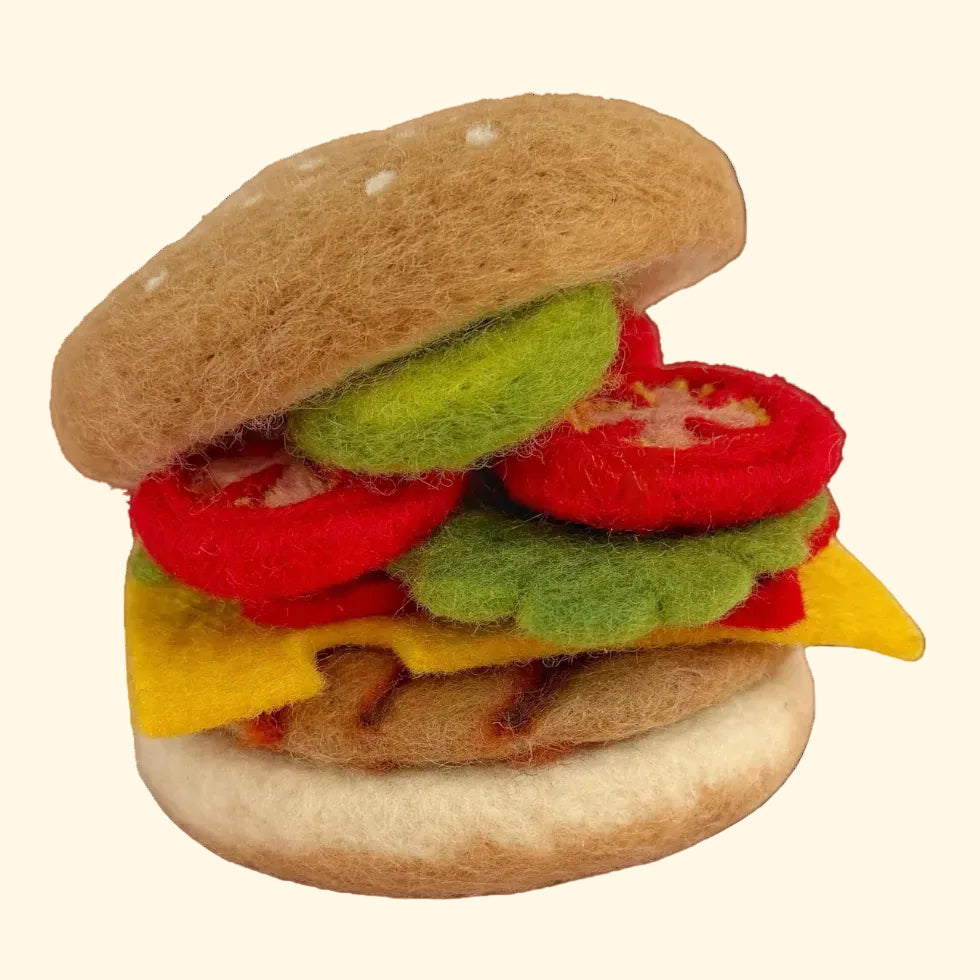 Burger Felt Food - Playtisserie