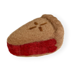 Cherry Felt Pie Slice - Playtisserie