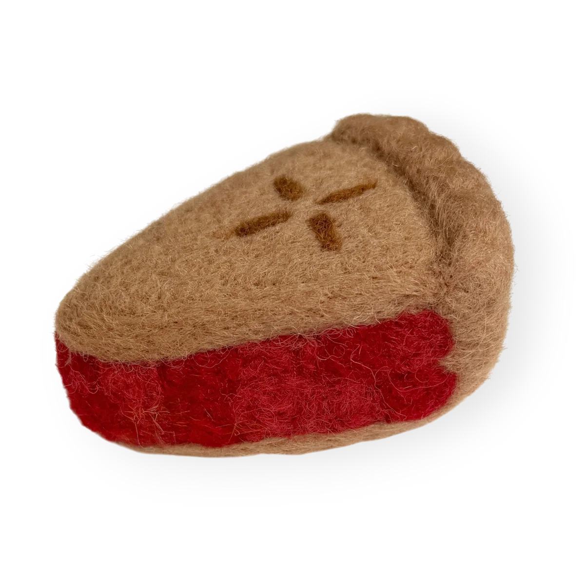 Cherry Felt Pie Slice - Playtisserie