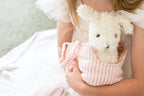Marshmallow Puppy & Carrier Set - Alimrose