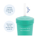 Silicone No Pull-Out Straw - Re-Play
