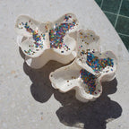 Cotton Candy Glitter Inflatable Arm Floatie Bands - Sunnylife
