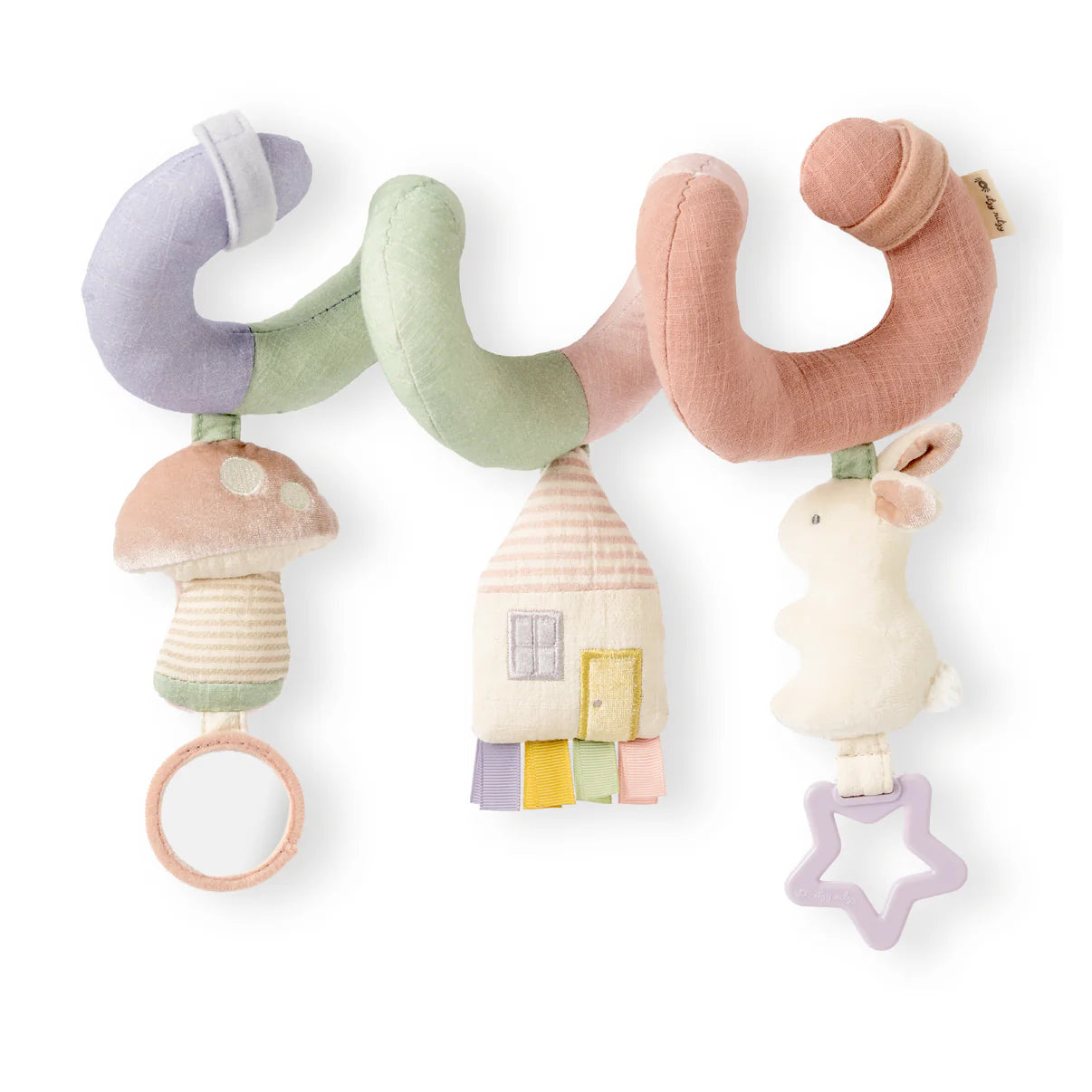 Pastel Pram + Car Seat Activity Toy - Itzy Ritzy