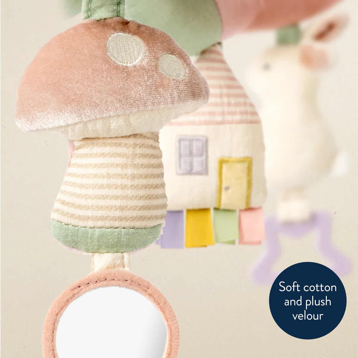 Pastel Pram + Car Seat Activity Toy - Itzy Ritzy