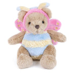 bear in a butterfly costume dress up like similar to jellycat. stock image - brand is Mon Ami. very cute plushy soft toy