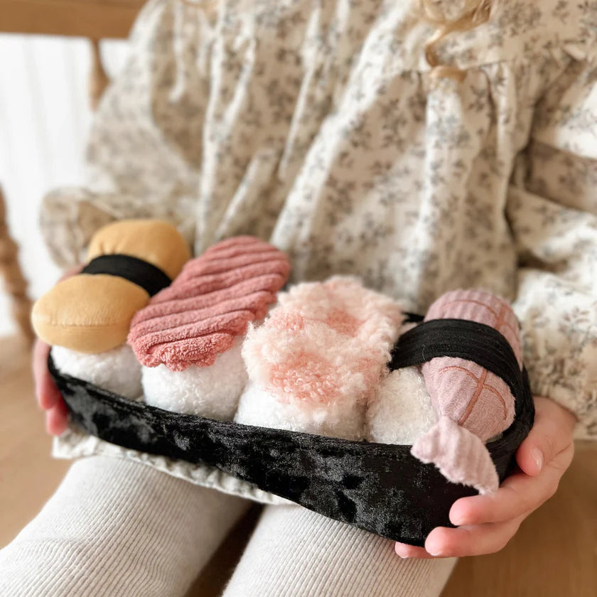 Tug & Pull Busy Sushi Toy Set - Little Lamb Kind