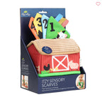 Farm Friends Sensory Scarves Pull-And-Take Toy - Itzy Ritzy