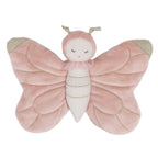Bettina Butterfly plush toy by Mon Ami with soft blush pink wings and embroidered details