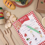 Pizza Shop Tiny Town Pretend Play Notepad - Inklings Paperie